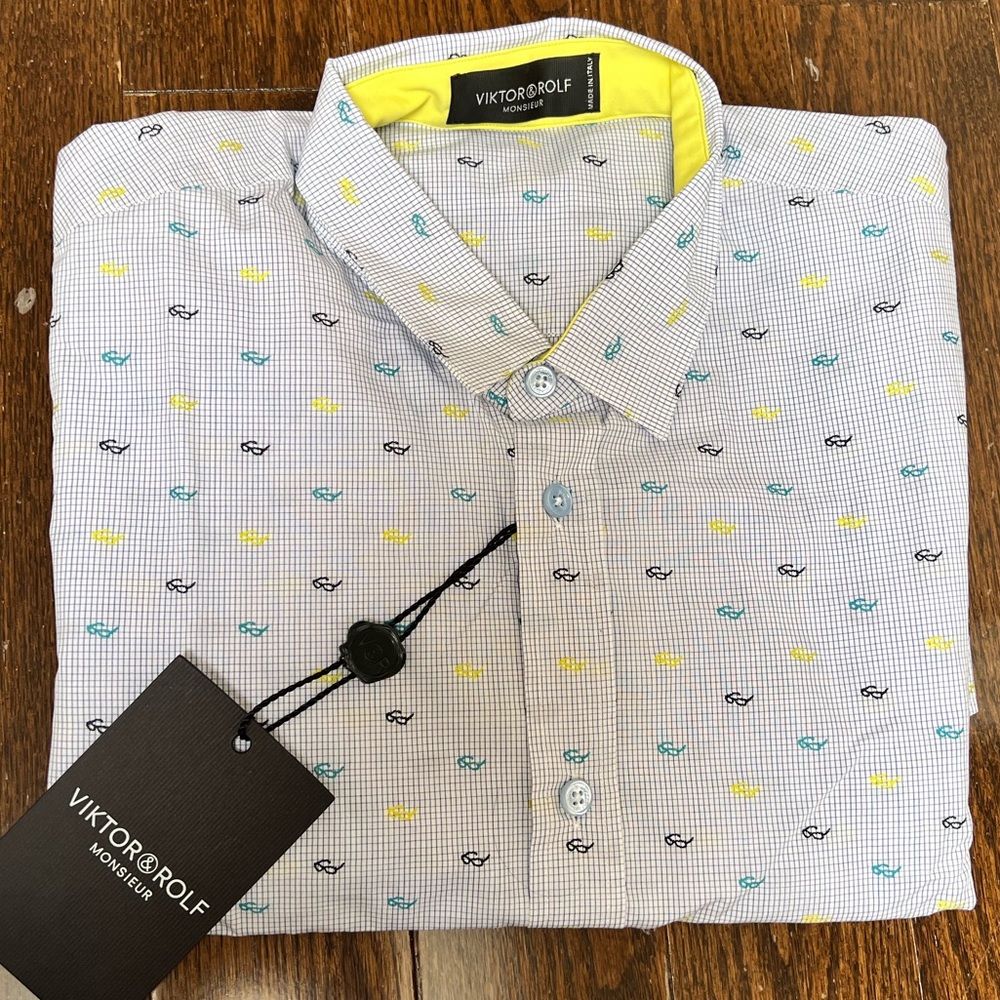 NWT Viktor & Rolf short sleeve shirt